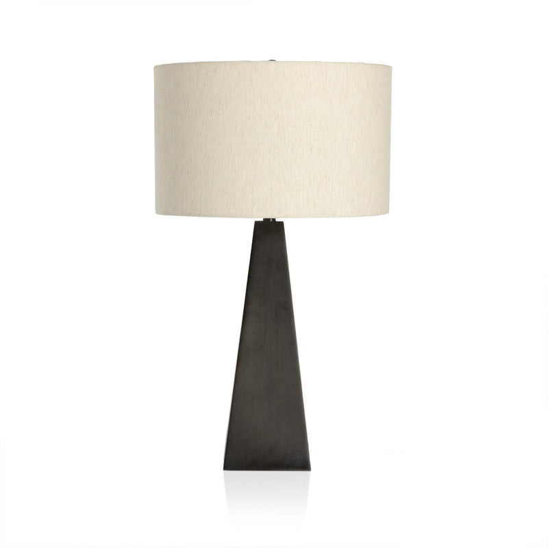 Leander Table Lamp - Dark Antique Pewter