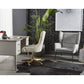 Aries End Table - Marble Look