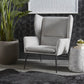 Aries End Table - Marble Look