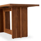 Erie Bar + Counter Table - Dark Smoked Oak