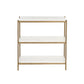 Felix Nightstand - Antique Brass