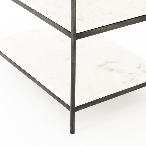 Felix Nightstand - Hammered Grey