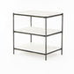 Felix Nightstand - Hammered Grey