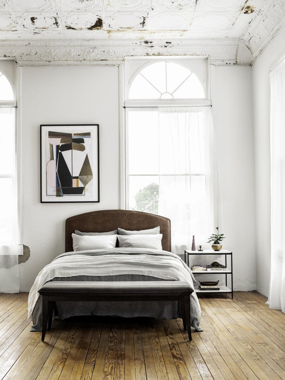 Felix Nightstand - Hammered Grey