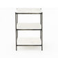 Felix Nightstand - Hammered Grey