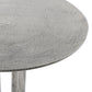 Douglas End Table - Raw Antique Nickel