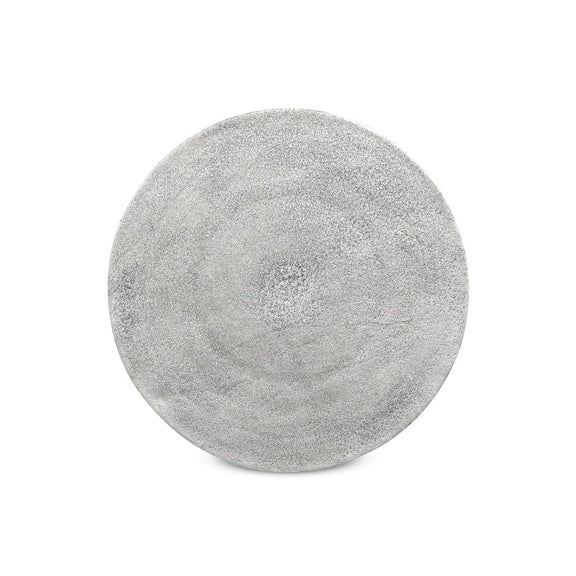 Douglas End Table - Raw Antique Nickel