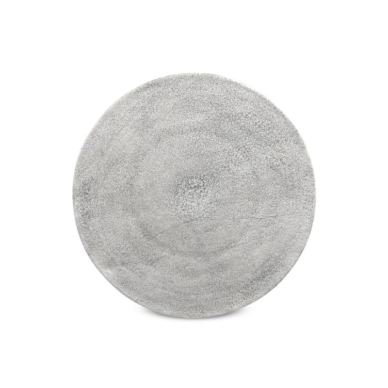 Douglas End Table - Raw Antique Nickel