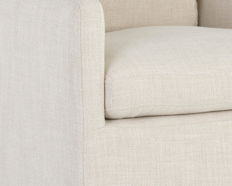 Glenrose Wheeled Dining Armchair
