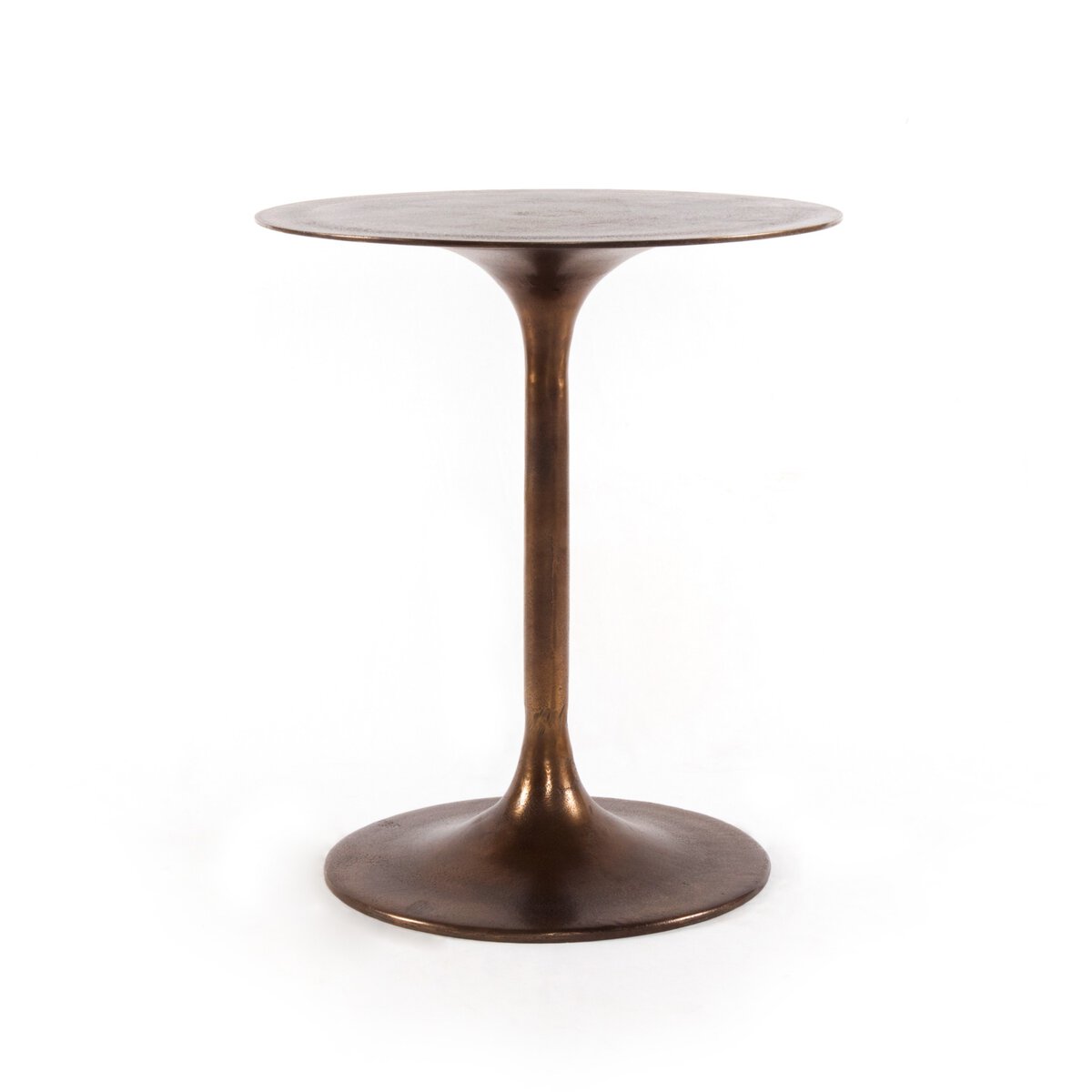 Tulip Side Table - Antique Rust