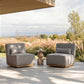 Carbonia Swivel Lounge Chair