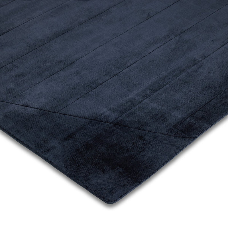 Sadzi Hand Carved Rug - Sadzi Navy
