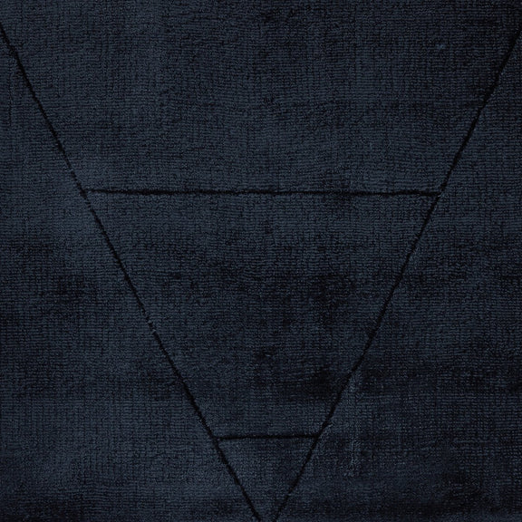 Sadzi Hand Carved Rug - Sadzi Navy