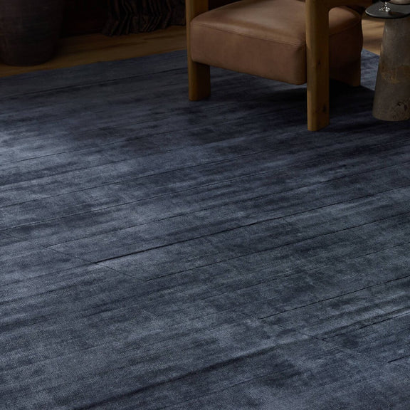 Sadzi Hand Carved Rug - Sadzi Navy