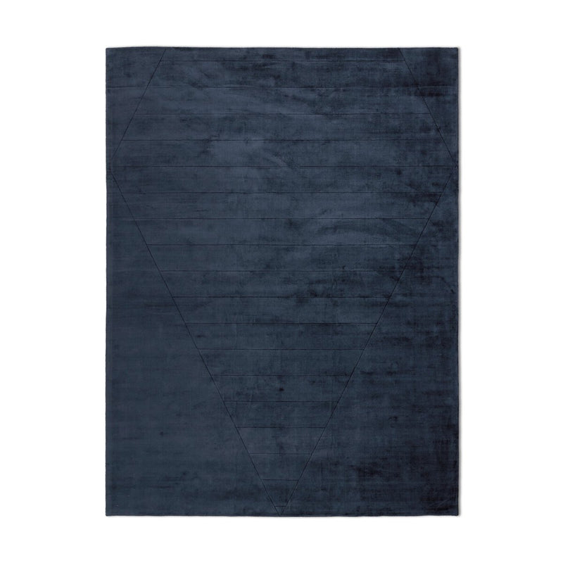 Sadzi Hand Carved Rug - Sadzi Navy