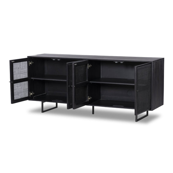 Carmel Sideboard - Black Wash