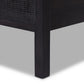 Sydney Bed - Black Wash & Black Cane