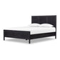 Sydney Bed - Black Wash & Black Cane