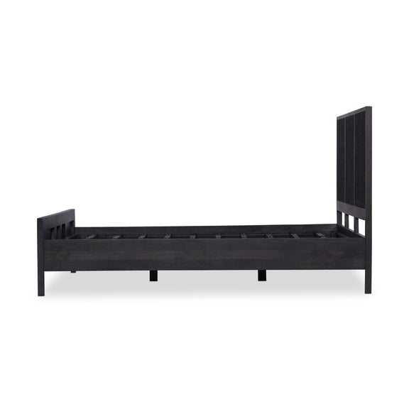Sydney Bed - Black Wash & Black Cane