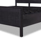Sydney Bed - Black Wash & Black Cane