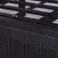 Sydney Bed - Black Wash & Black Cane