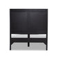 Sydney Bed - Black Wash & Black Cane