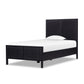 Sydney Bed - Black Wash & Black Cane