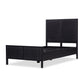 Sydney Bed - Black Wash & Black Cane