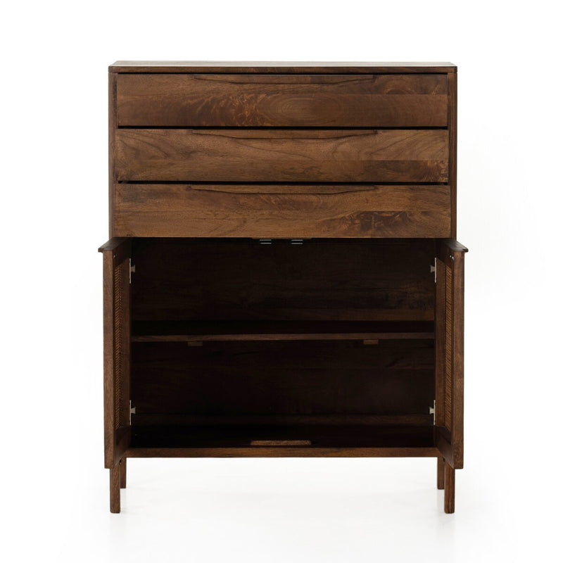 Sydney Tall Dresser - Brown Wash