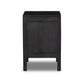 Sydney Nightstand - Black Wash & Black Cane