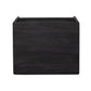 Sydney Nightstand - Black Wash & Black Cane