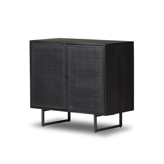 Carmel Small Cabinet - Black Wash