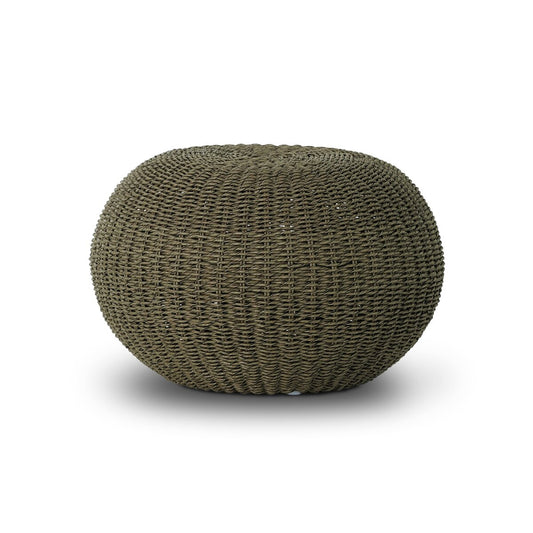 Phoenix Outdoor Accent Stool - Faux Olive Hyacinth