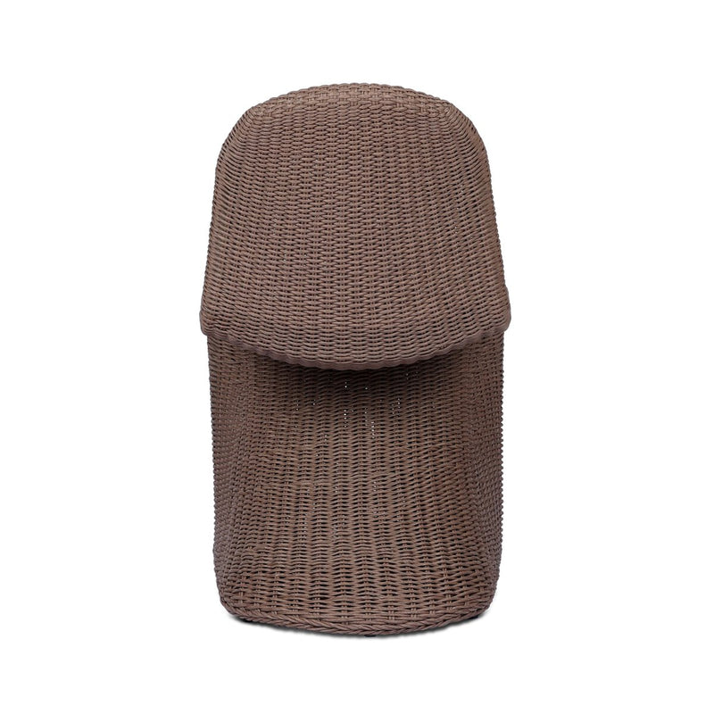 Portia Outdoor Dining Chair - Tanned Weave