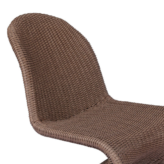 Portia Outdoor Dining Chair - Tanned Weave