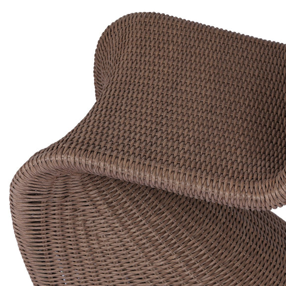 Portia Outdoor Dining Chair - Tanned Weave