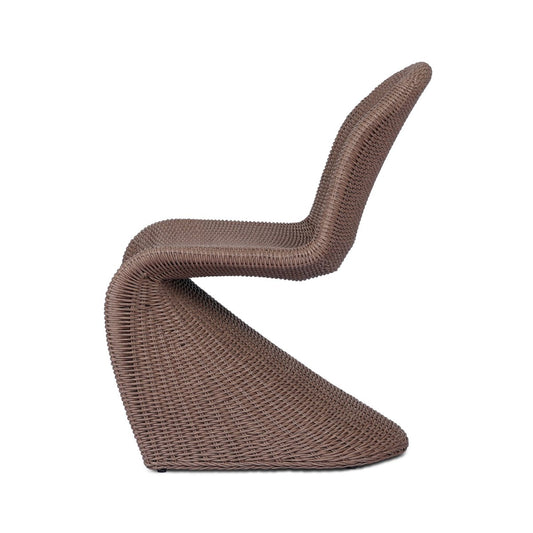 Portia Outdoor Dining Chair - Tanned Weave