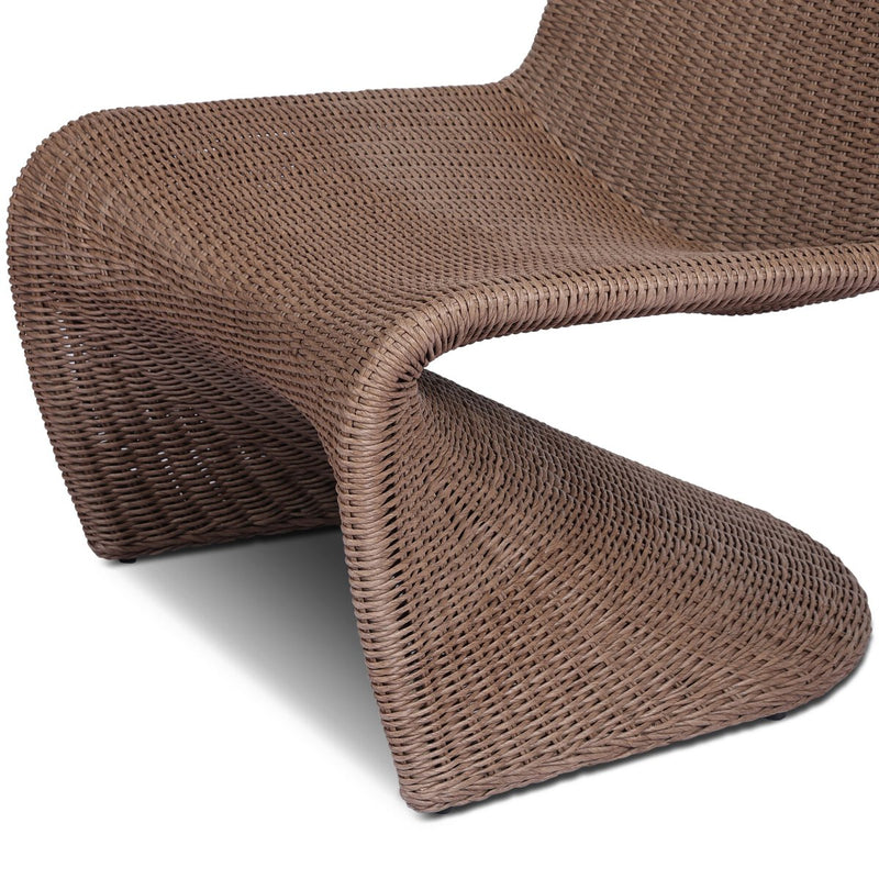 Portia Outdoor Occasional Chair - Tanned Weave