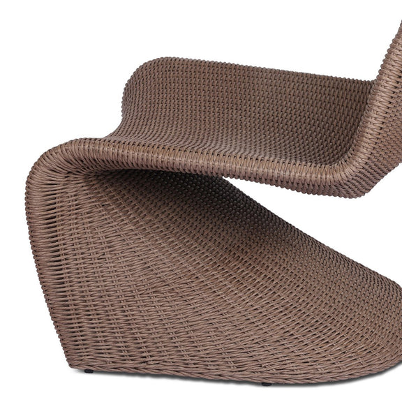 Portia Outdoor Occasional Chair - Tanned Weave