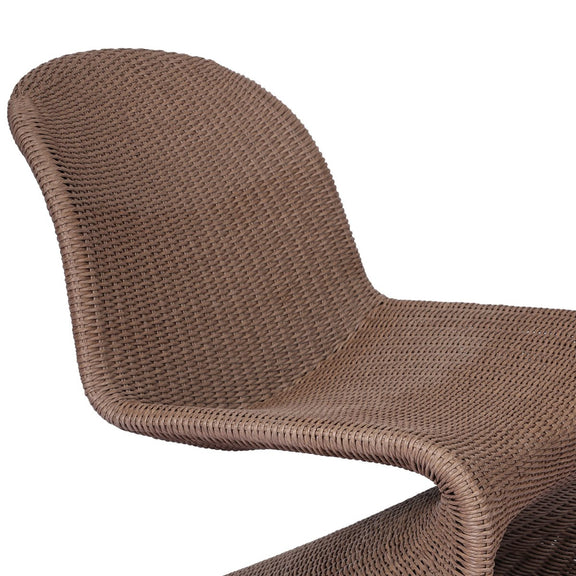 Portia Outdoor Occasional Chair - Tanned Weave