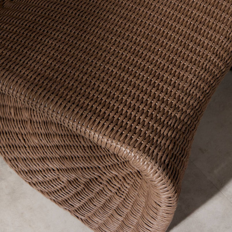Portia Outdoor Occasional Chair - Tanned Weave