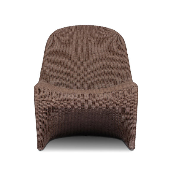Portia Outdoor Occasional Chair - Tanned Weave
