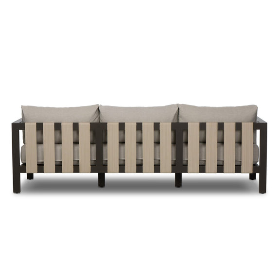 Sonoma Outdoor Sofa, Bronze - Stone Grey