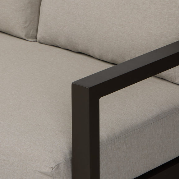Sonoma Outdoor Sofa, Bronze - Stone Grey