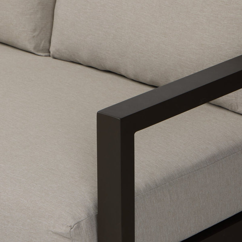 Sonoma Outdoor Sofa, Bronze - Stone Grey