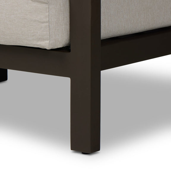 Sonoma Outdoor Sofa, Bronze - Stone Grey