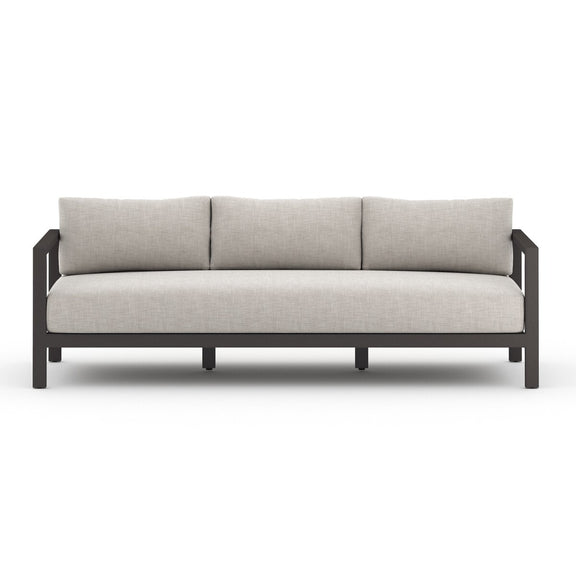 Sonoma Outdoor Sofa, Bronze - Stone Grey