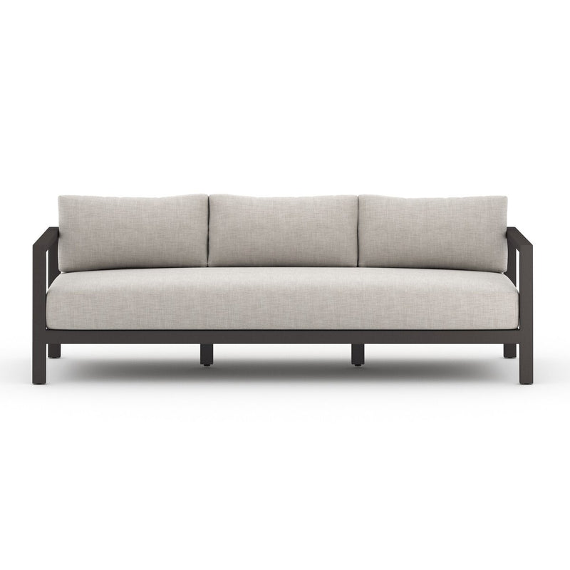 Sonoma Outdoor Sofa, Bronze - Stone Grey