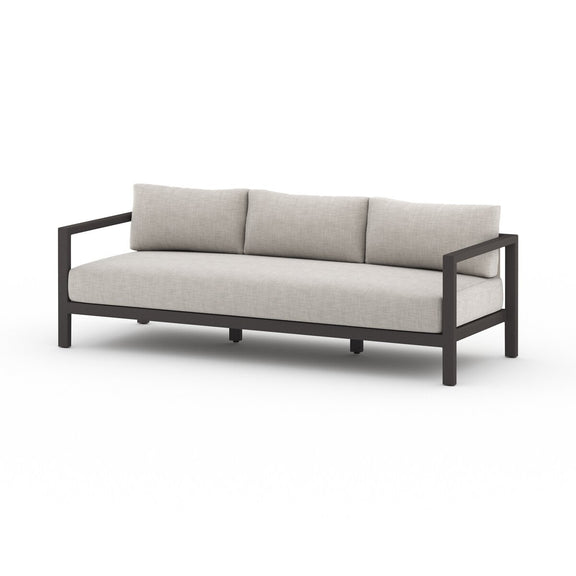 Sonoma Outdoor Sofa, Bronze - Stone Grey
