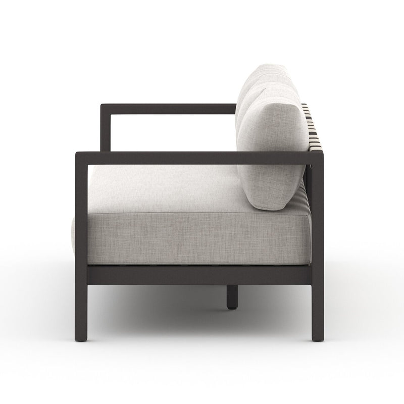 Sonoma Outdoor Sofa, Bronze - Stone Grey